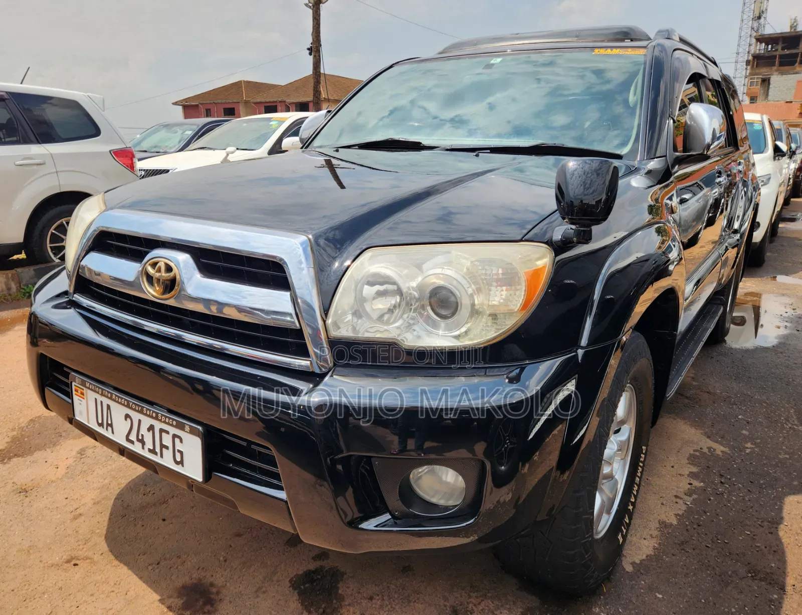 Toyota Hilux Surf 2007 Black