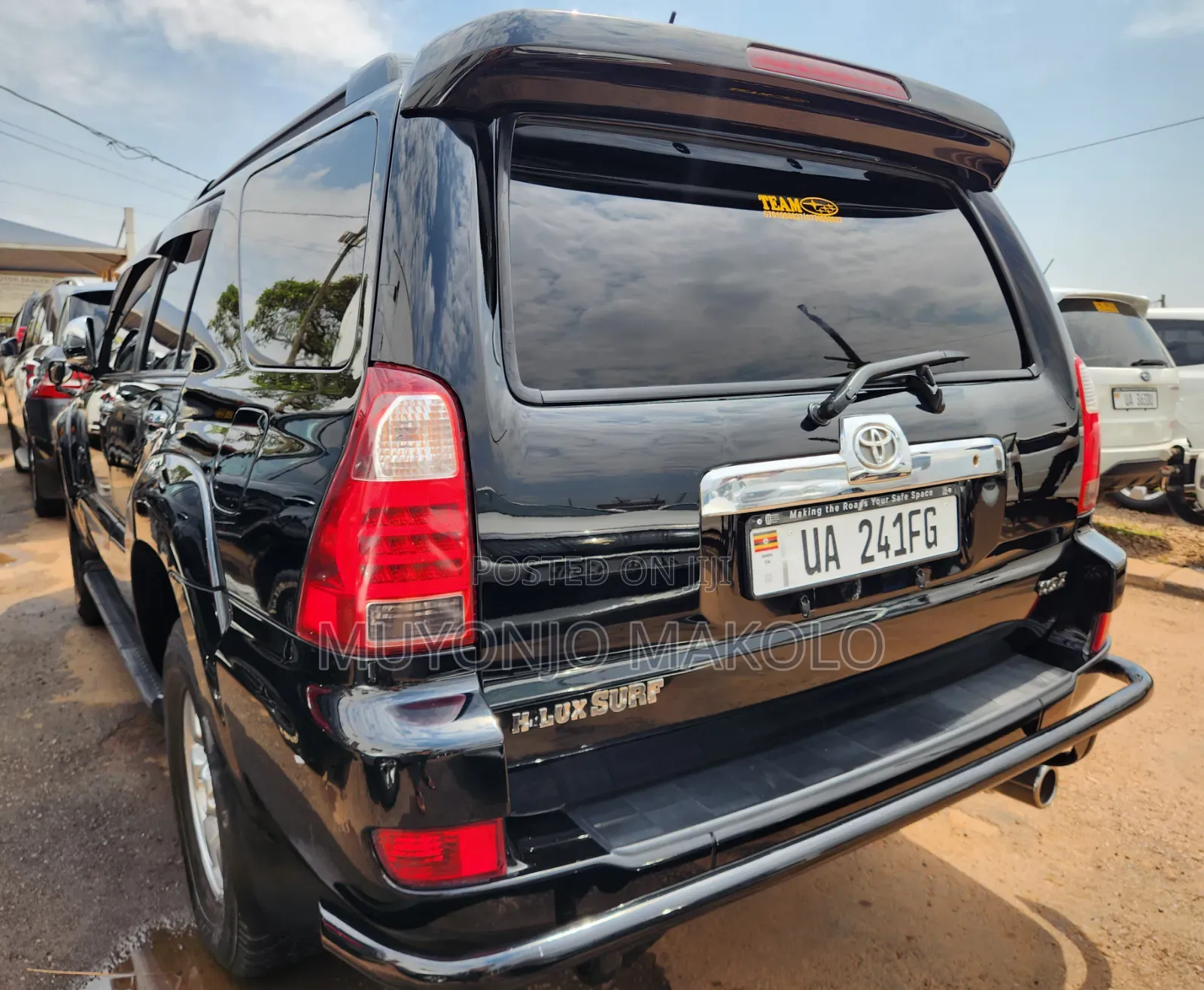 Toyota Hilux Surf 2007 Black