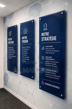 Office and Company Wall Display Boards