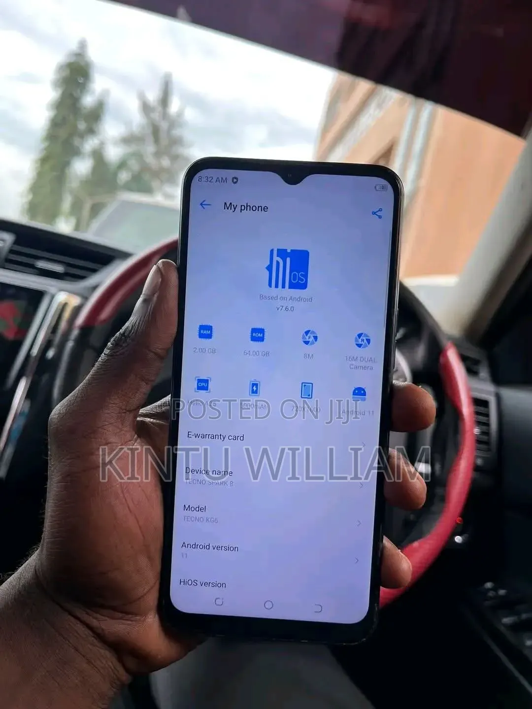 Tecno Spark 8 Pro 64 GB Blue