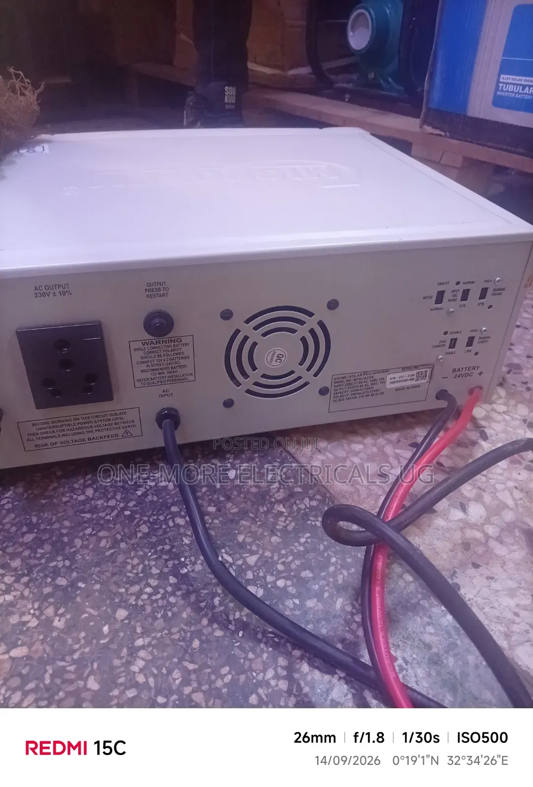 Microtek Inverter Charger 2200kva/24volts