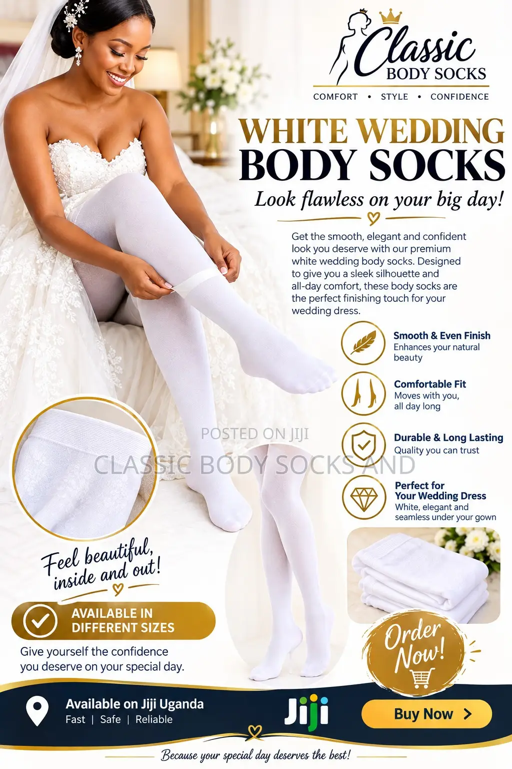 White Body Socks