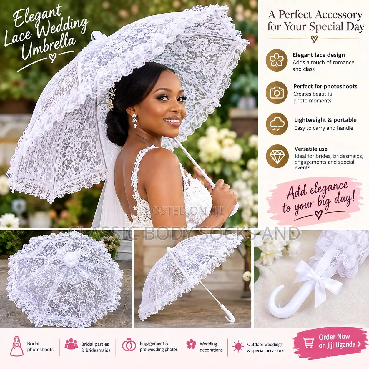 Lace Wedding Umbrella