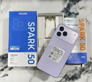 New Tecno Spark 50 128 GB Purple