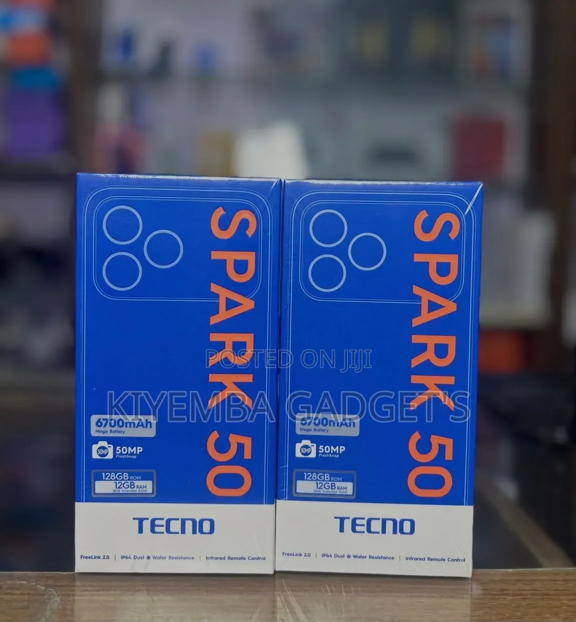 New Tecno Spark 50 128 GB Silver
