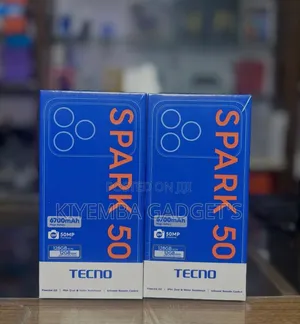 New Tecno Spark 50 128 GB Silver