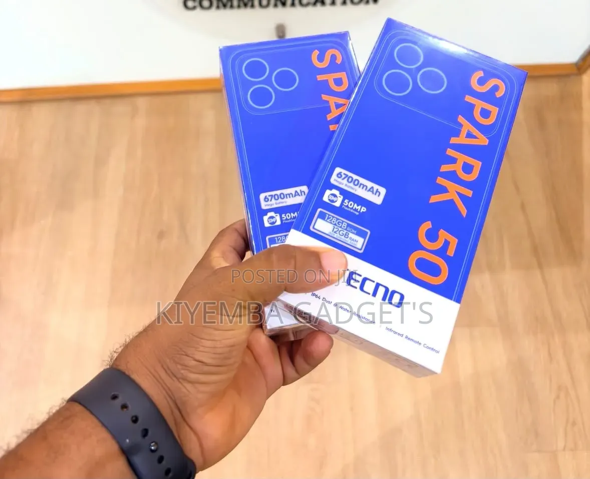 New Tecno Spark 50 128 GB Silver
