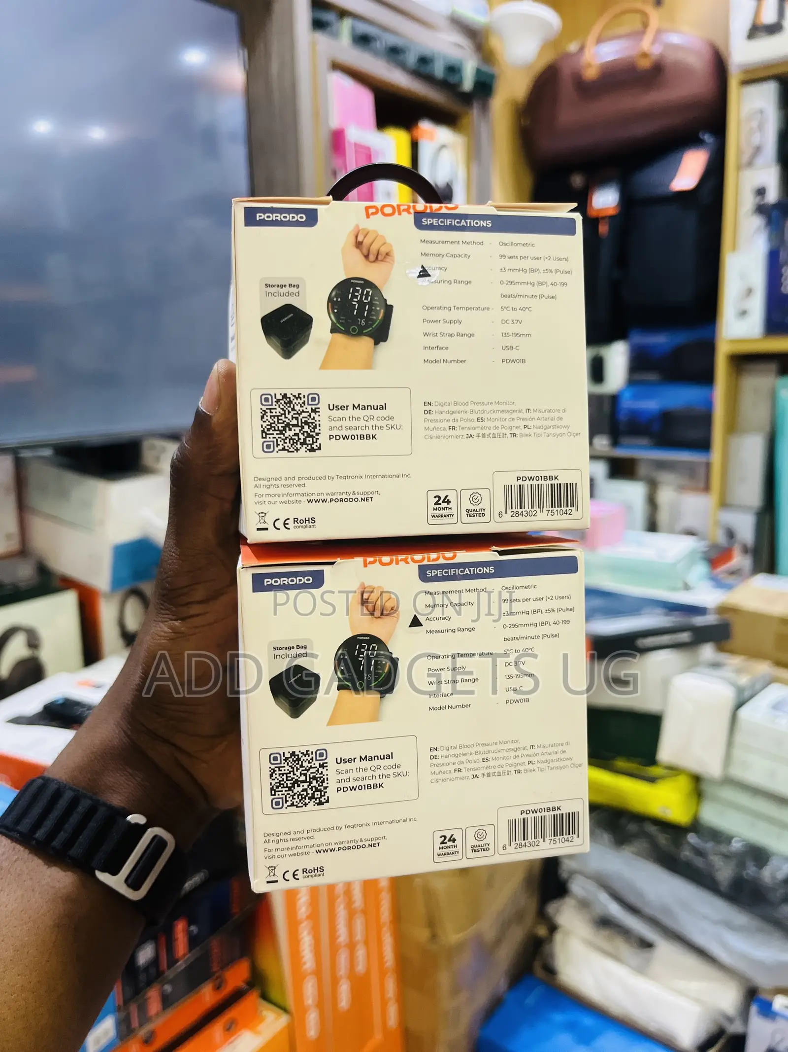 Porodo Blood Pressure Monitor