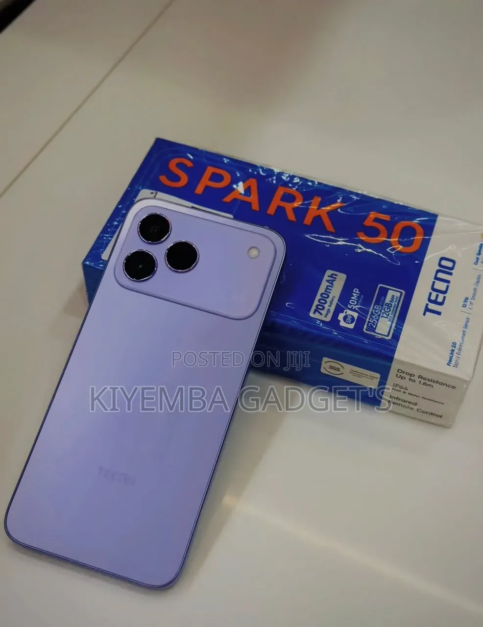 New Tecno Spark 50 128 GB Purple