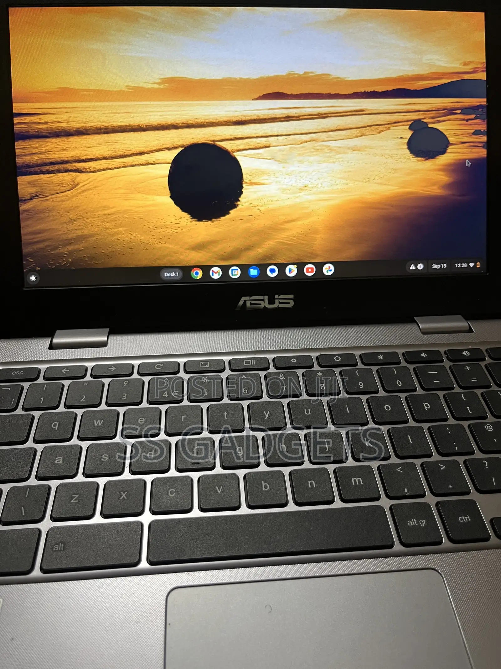Laptop Asus Chromebook C300 4GB Intel Celeron SSD 16 GB