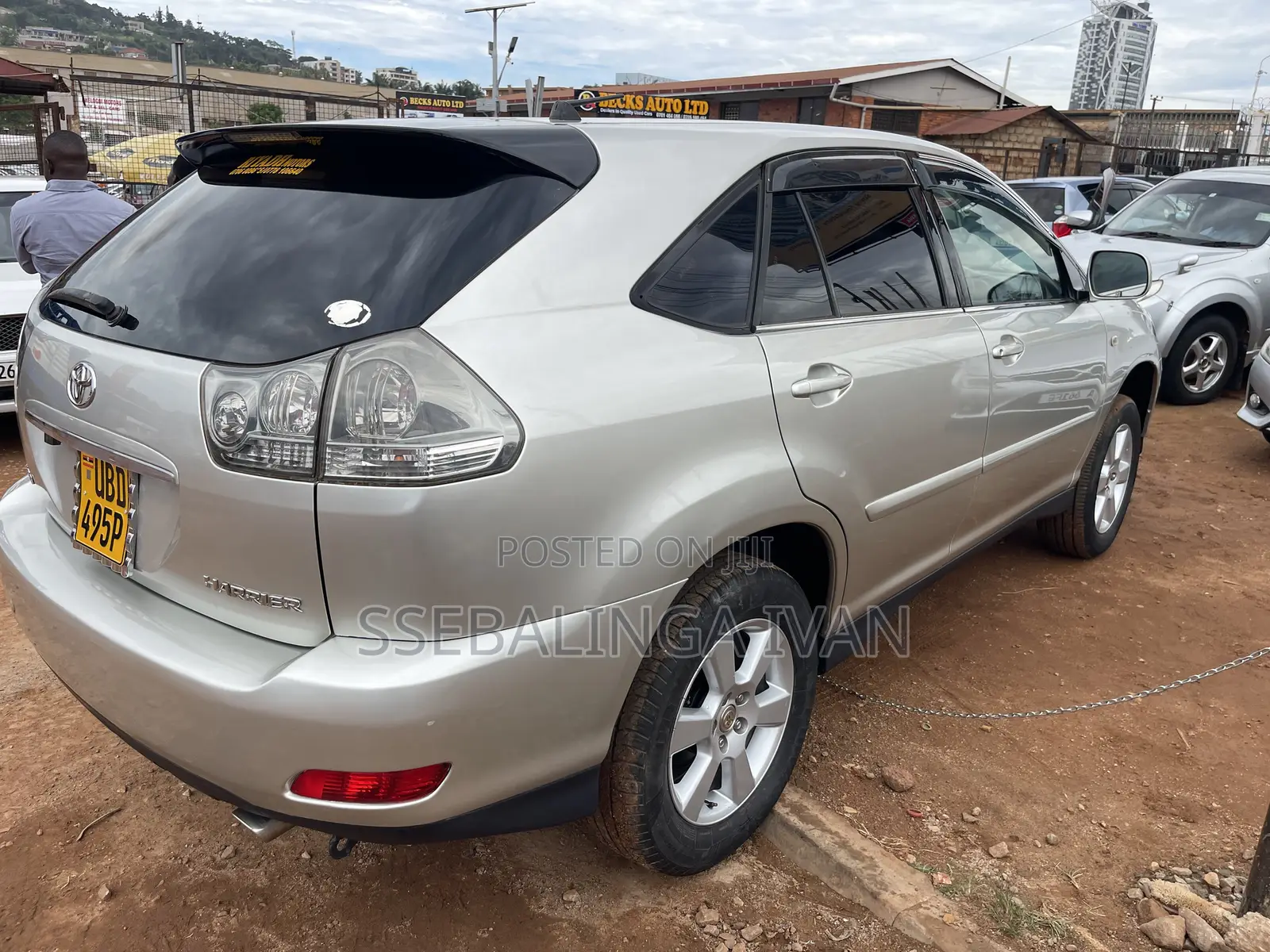 Toyota Harrier 2007 Silver