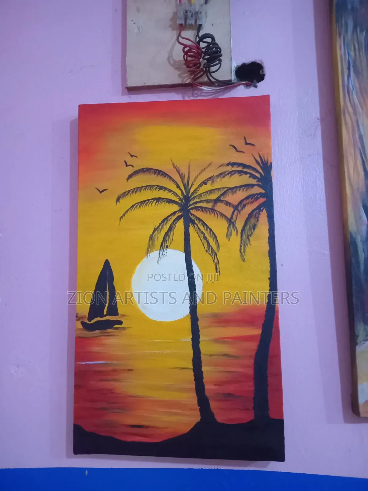 Sun Set Painting