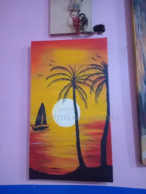 Sun Set Painting