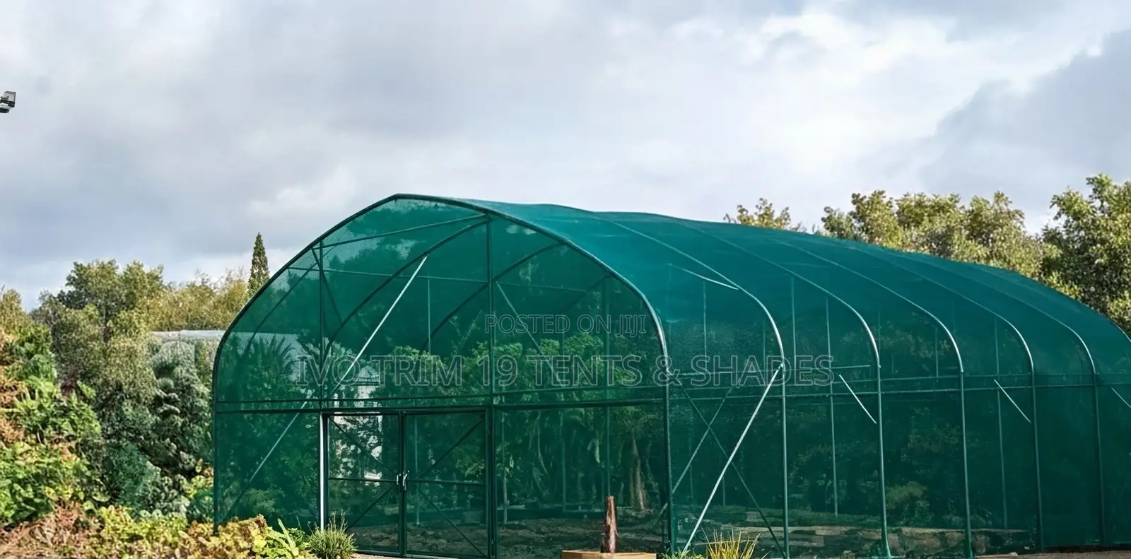 High-Tunnel Arched Shade House