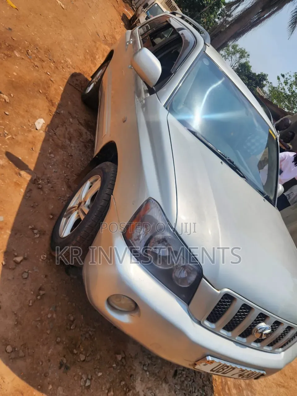 Toyota Kluger 2007 Silver