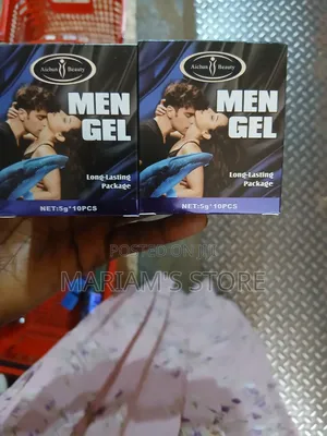 Long-Lasting Stamina Enhancement and Delay Gel for Men