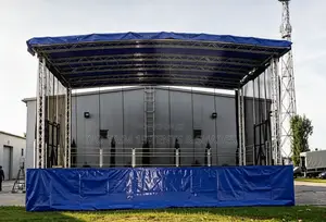 Flat-Roof Mobile Stage