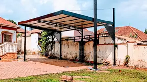 Heavy-Duty Double-Bay Parking Shelter