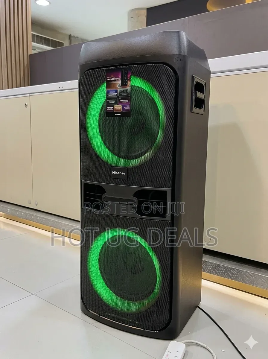Hisense HP300 400W DJ Party Bluetooth Speaker With Bass, Lights