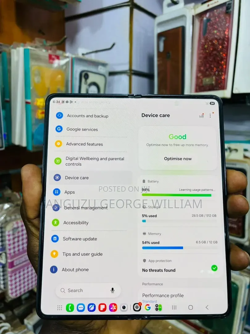 Samsung Galaxy Z Fold 5 512 GB Black