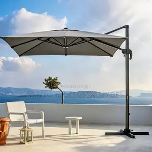 Square Heavy-Duty Cantilever (Offset) Patio Umbrella