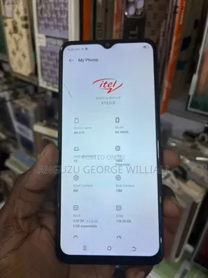 Itel A70 128 GB Black