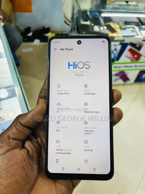 Tecno Pop 8 64 GB Black