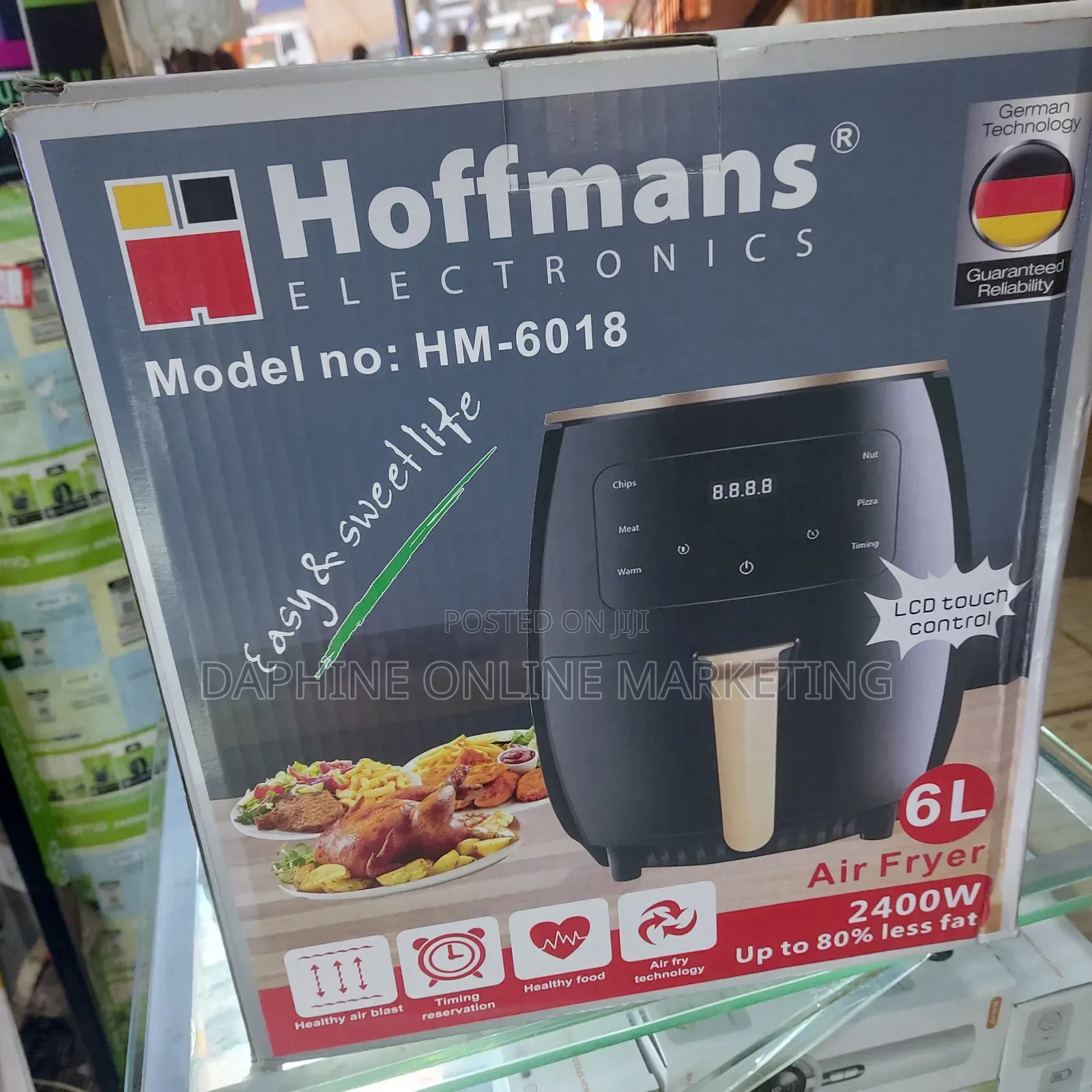 6L Air Fryer Hoffman/ Digital Air Fryer Hoffman