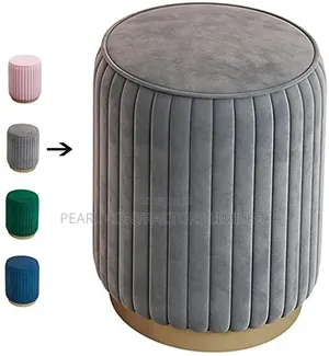 Ottoman Poufs/Striped Ottoman Poufs in All Colours From 280,000/-