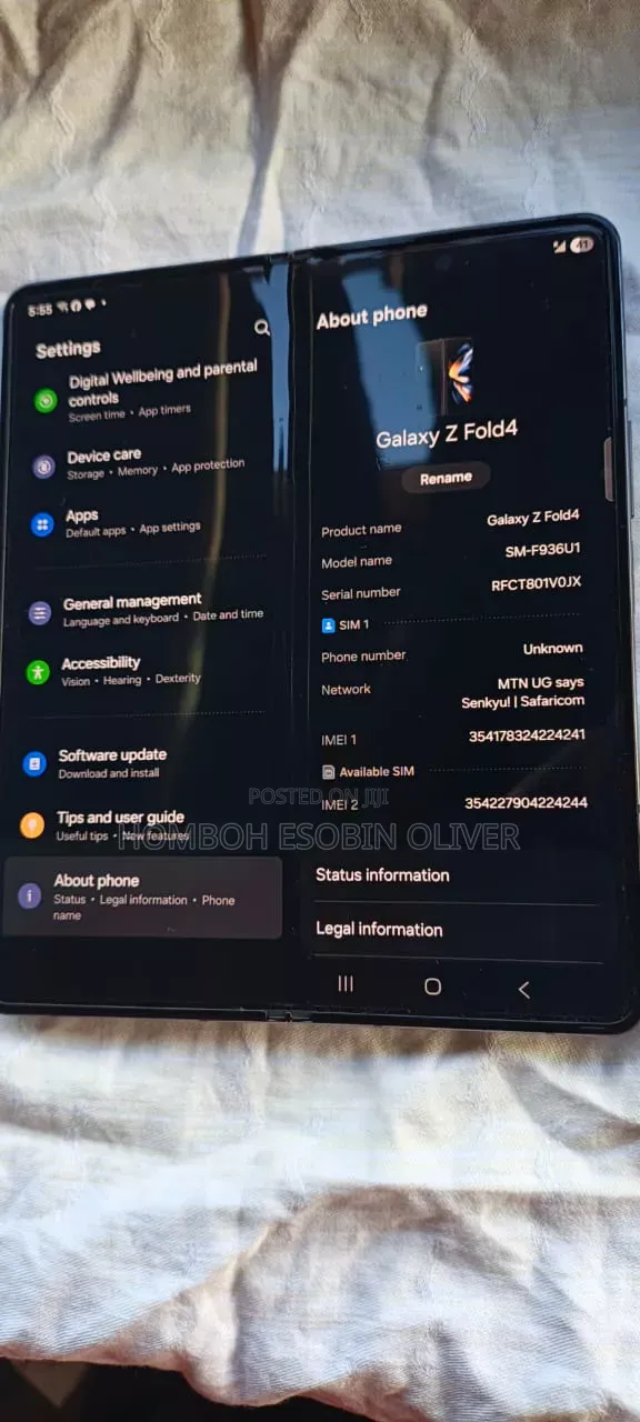 Samsung Galaxy Z Fold4 512 GB Black