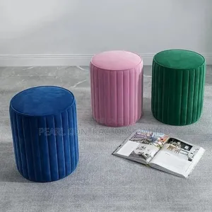 Ottoman Poufs/Striped Ottoman Poufs in All Colours From 280,000/-