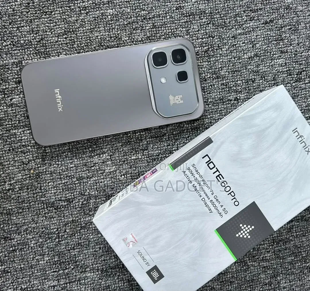 New Infinix Note 60 Pro 256 GB Gray