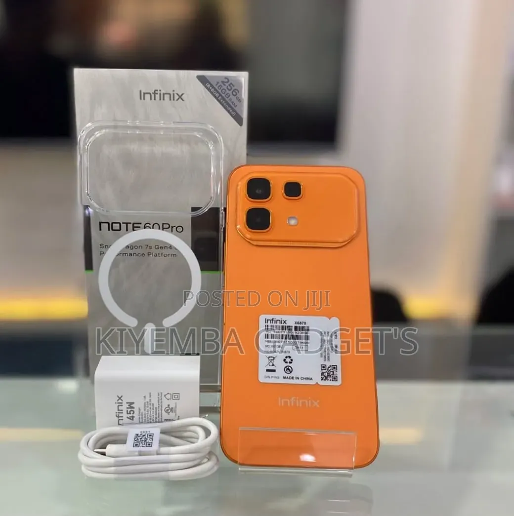 New Infinix Note 60 Pro 256 GB Orange