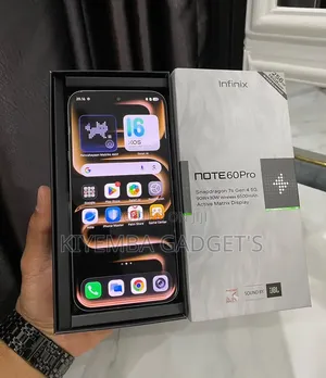 New Infinix Note 60 Pro 256 GB Silver