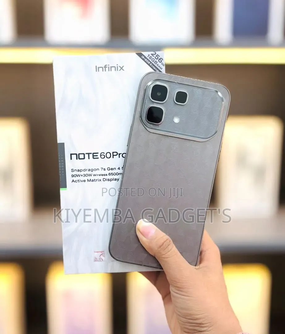 New Infinix Note 60 Pro 256 GB Gray