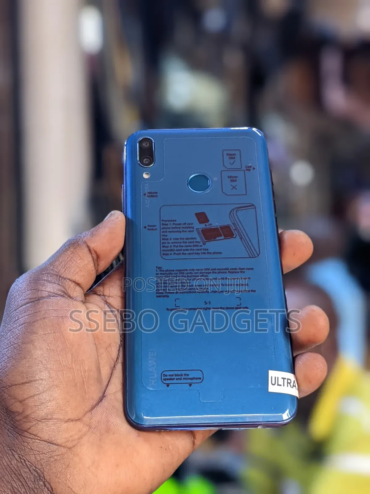 Huawei Y9 2019 128 GB Blue