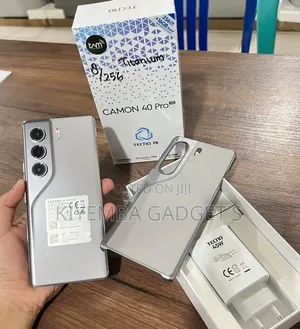 New Tecno Camon 40 Pro 5G 256 GB Silver