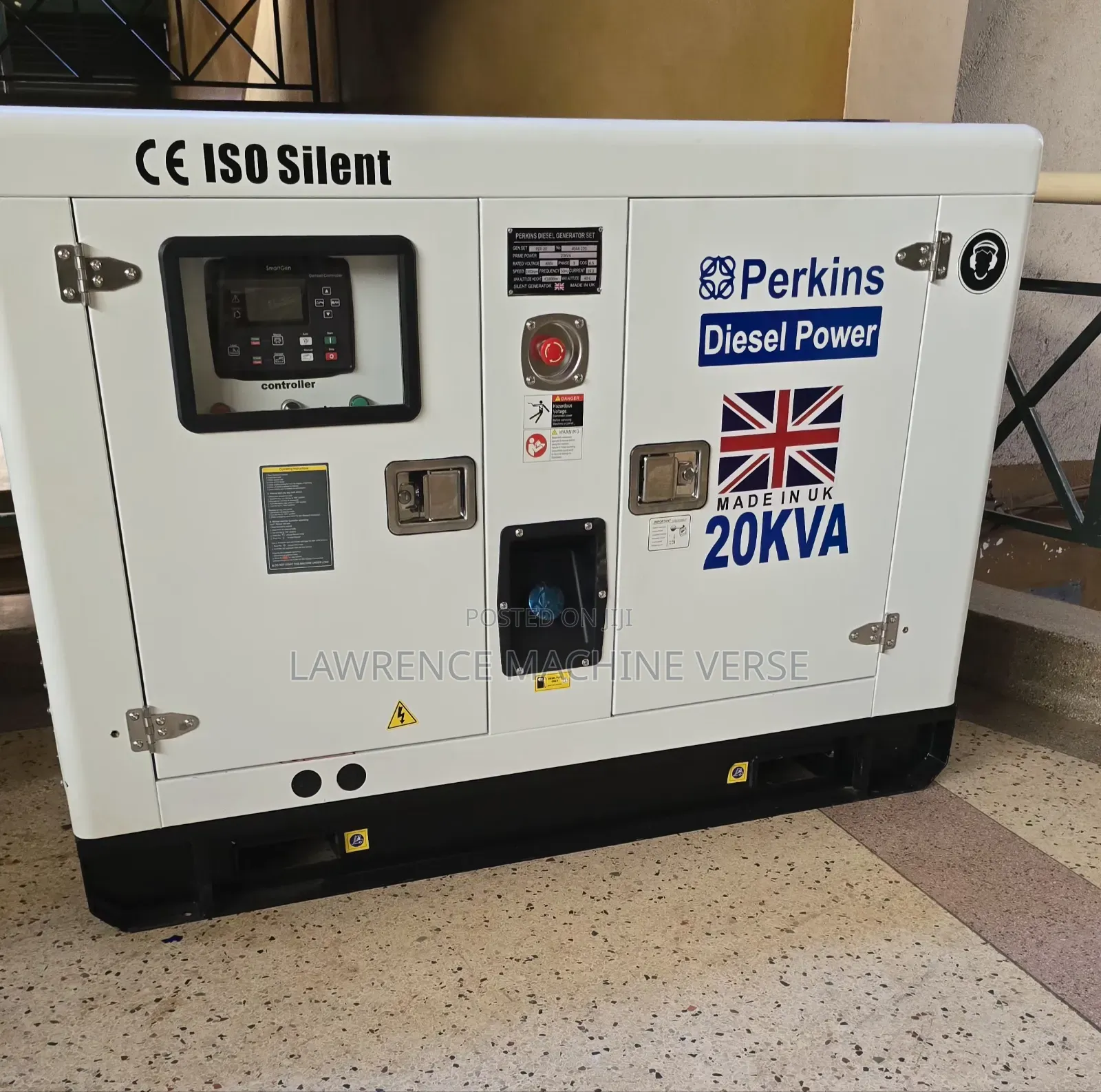 Perkins 20kva Water Cooled 400V