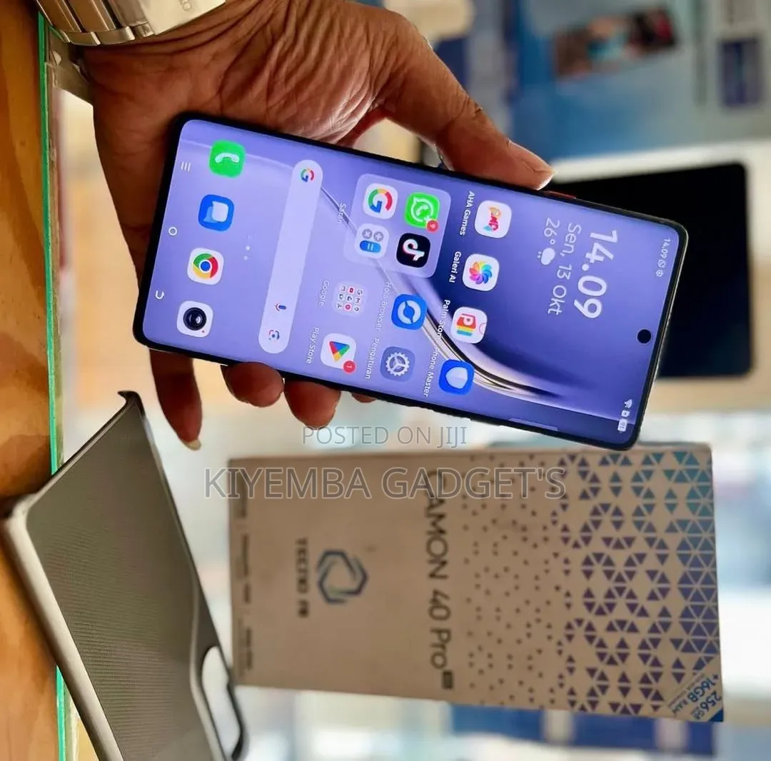 New Tecno Camon 40 Pro 5G 256 GB Black