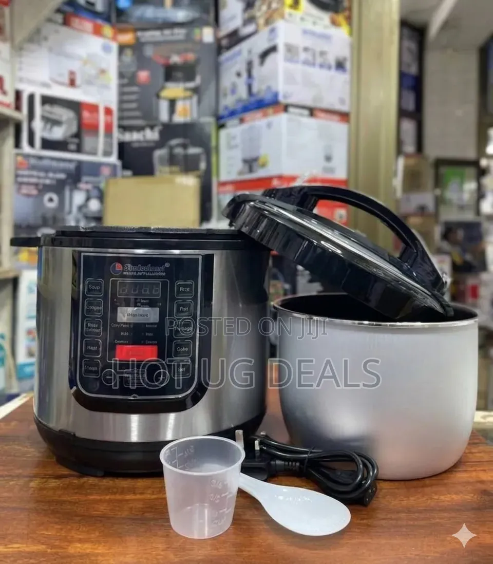 7L SimbaLand 14-in-1 Multi-Functional Electric Pressure Cooker, 1000W