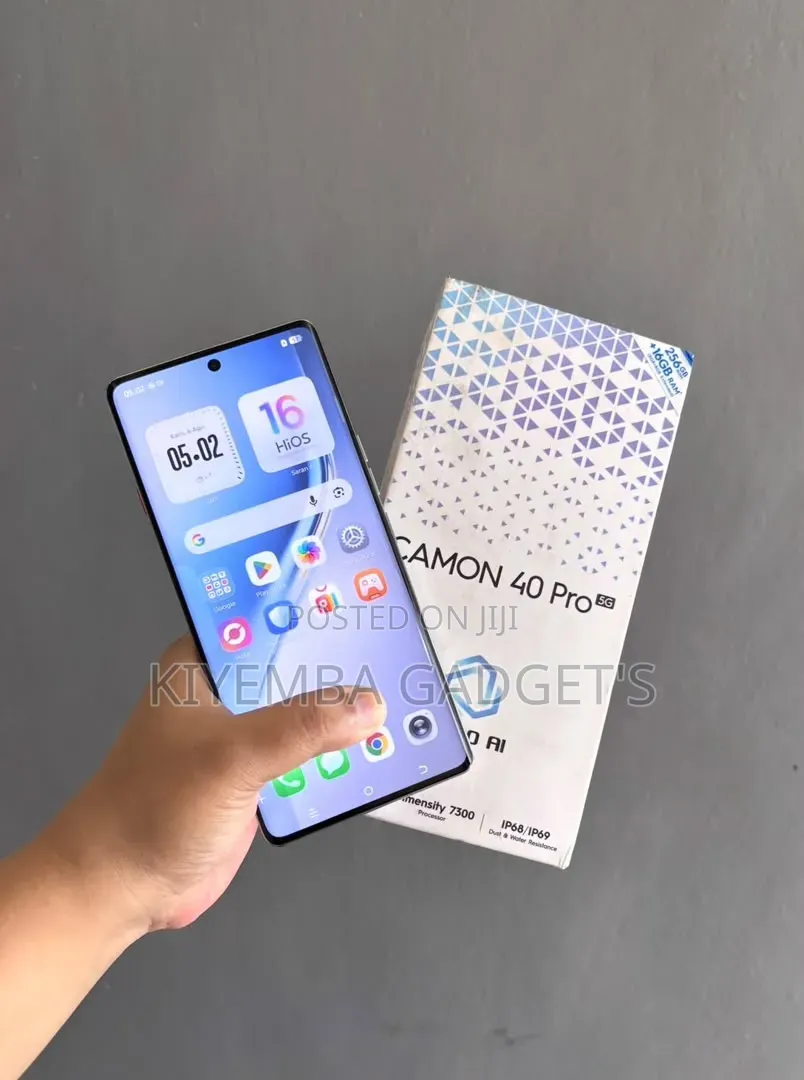 New Tecno Camon 40 Pro 5G 256 GB Blue