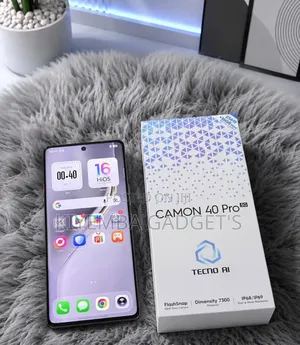 New Tecno Camon 40 Pro 5G 256 GB Black