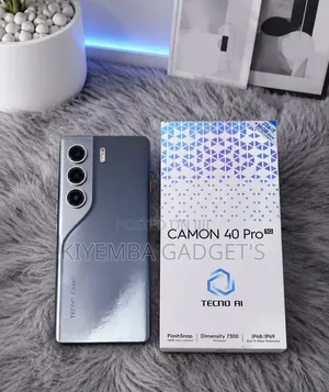 New Tecno Camon 40 Pro 5G 256 GB Black