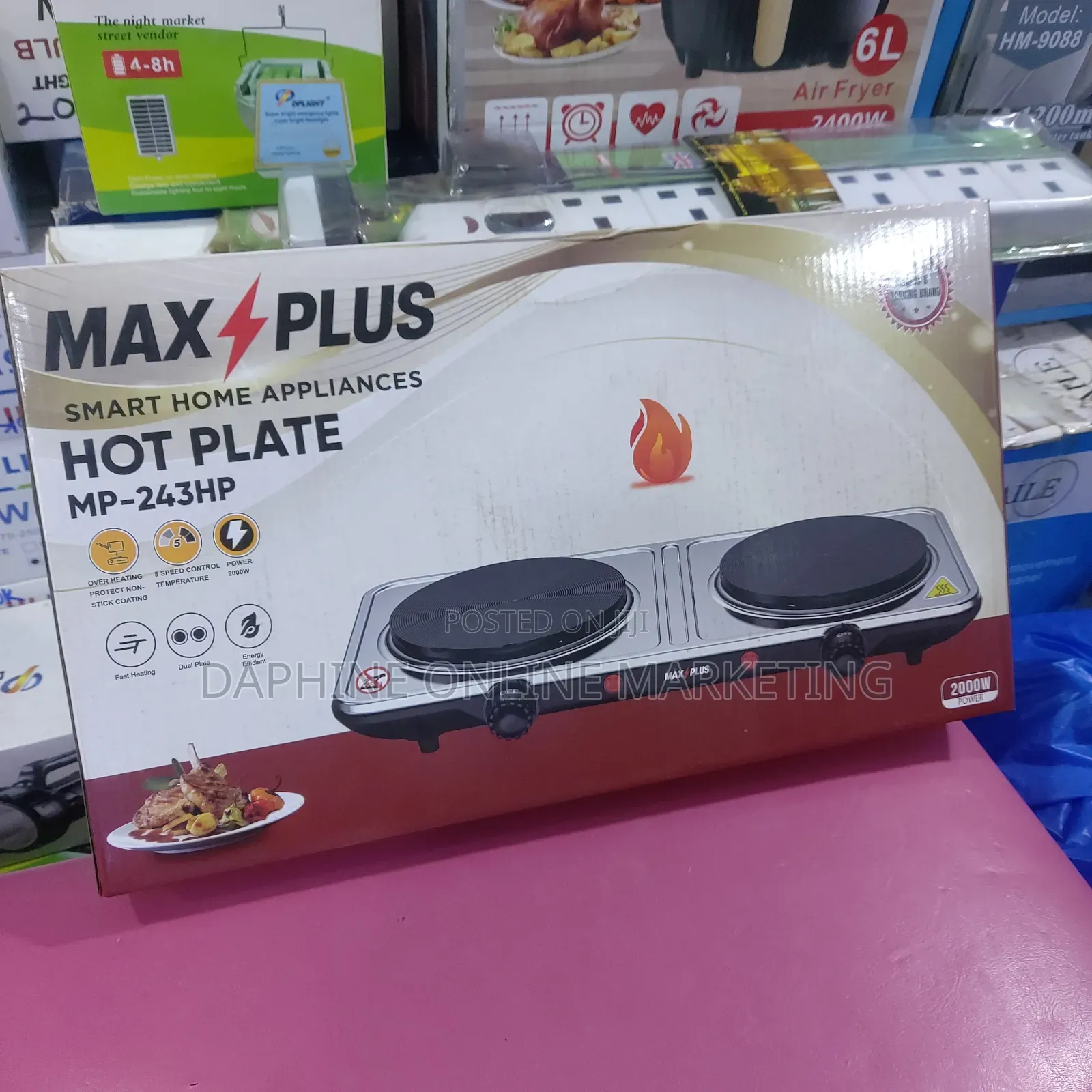 Max Plus Double Hot Plate
