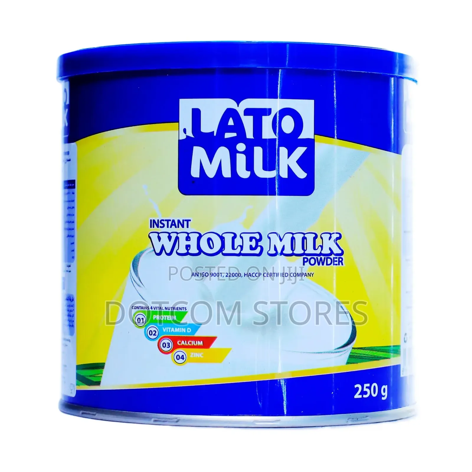 Lato Milk Instant Whole Milk Powder, 250g