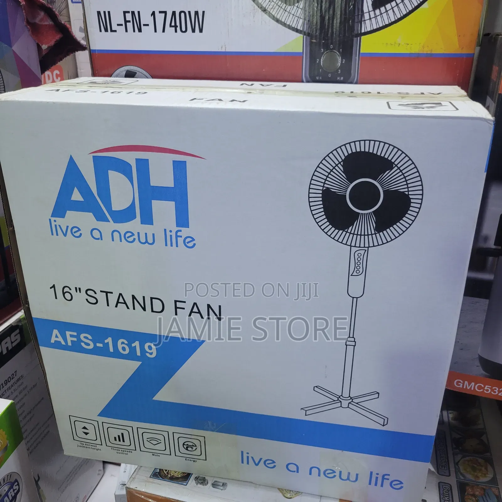 16-Inch Adh Stand Fan