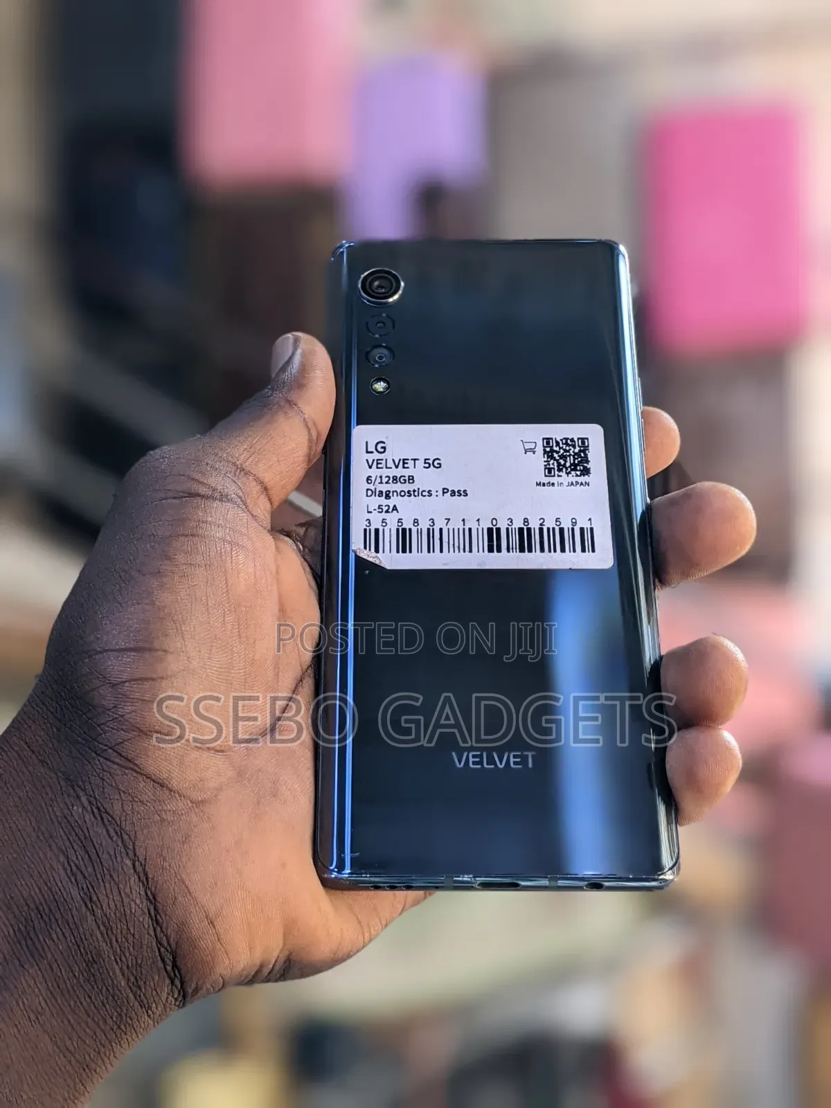 LG Velvet 5G 128 GB Silver