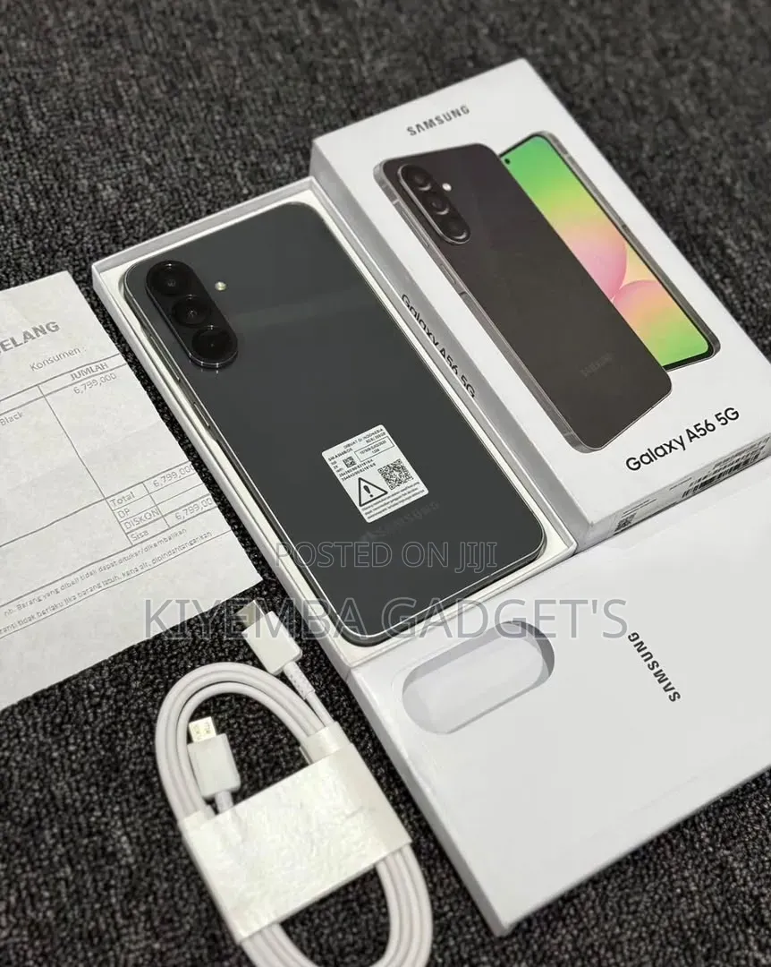 New Samsung Galaxy A56 256 GB Black