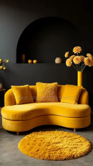 Sofas/Two Seaters Madona Curved Sofa Couches in Any Colour 1,300,000/-