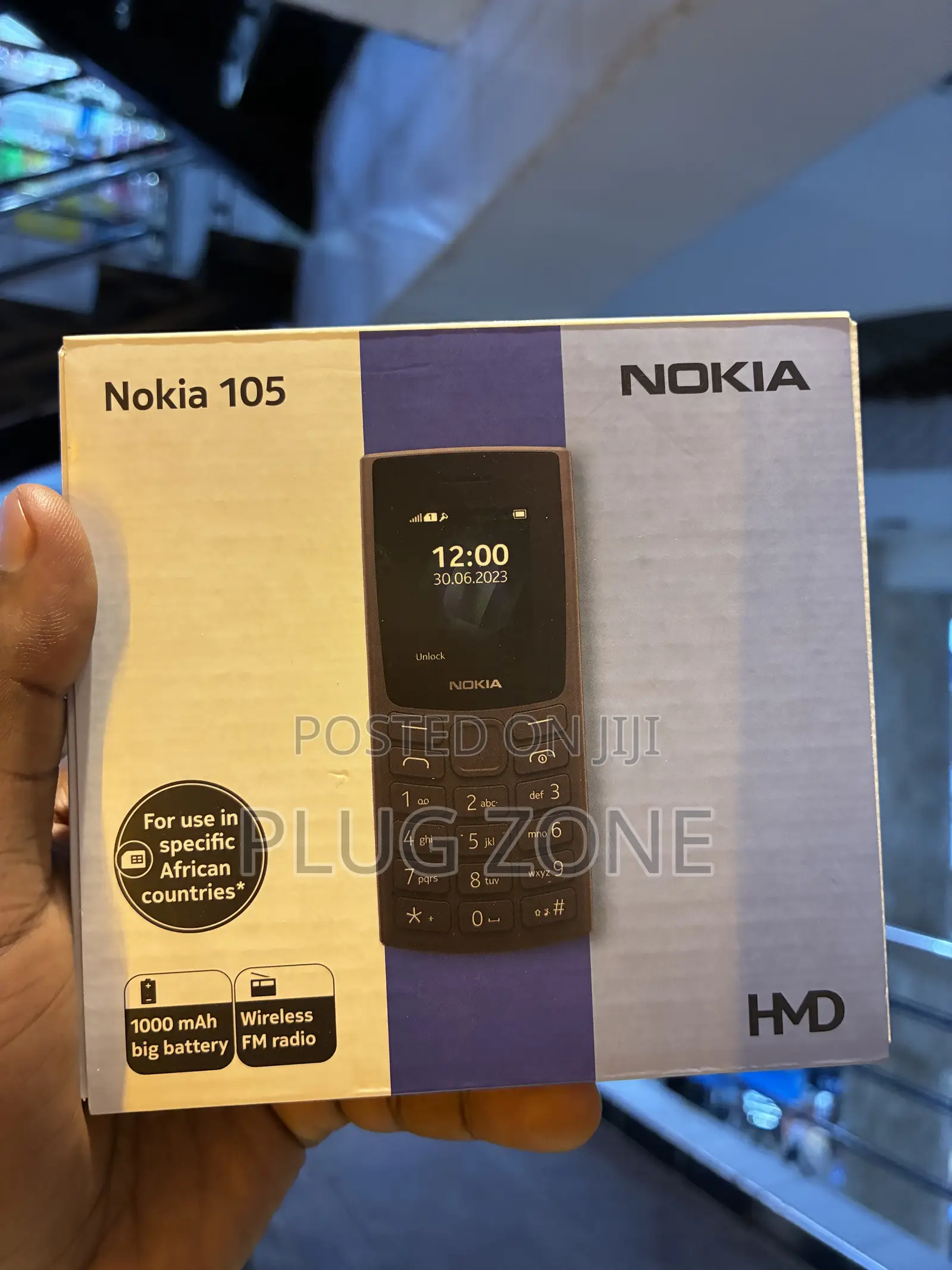 New Nokia 105 Black
